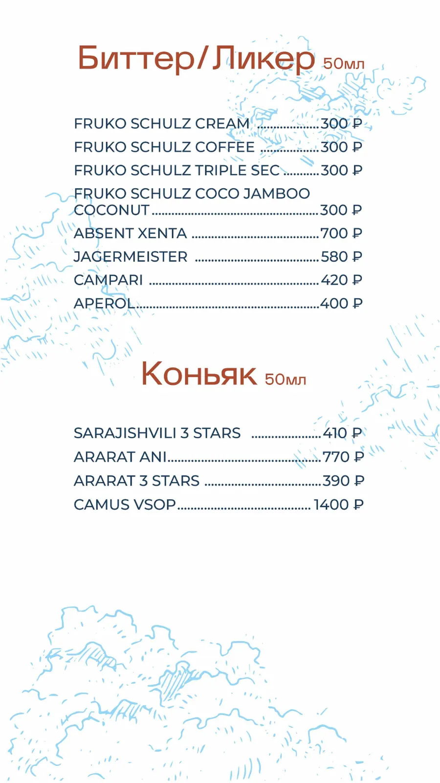 Меню кафе «Гости», страница 15