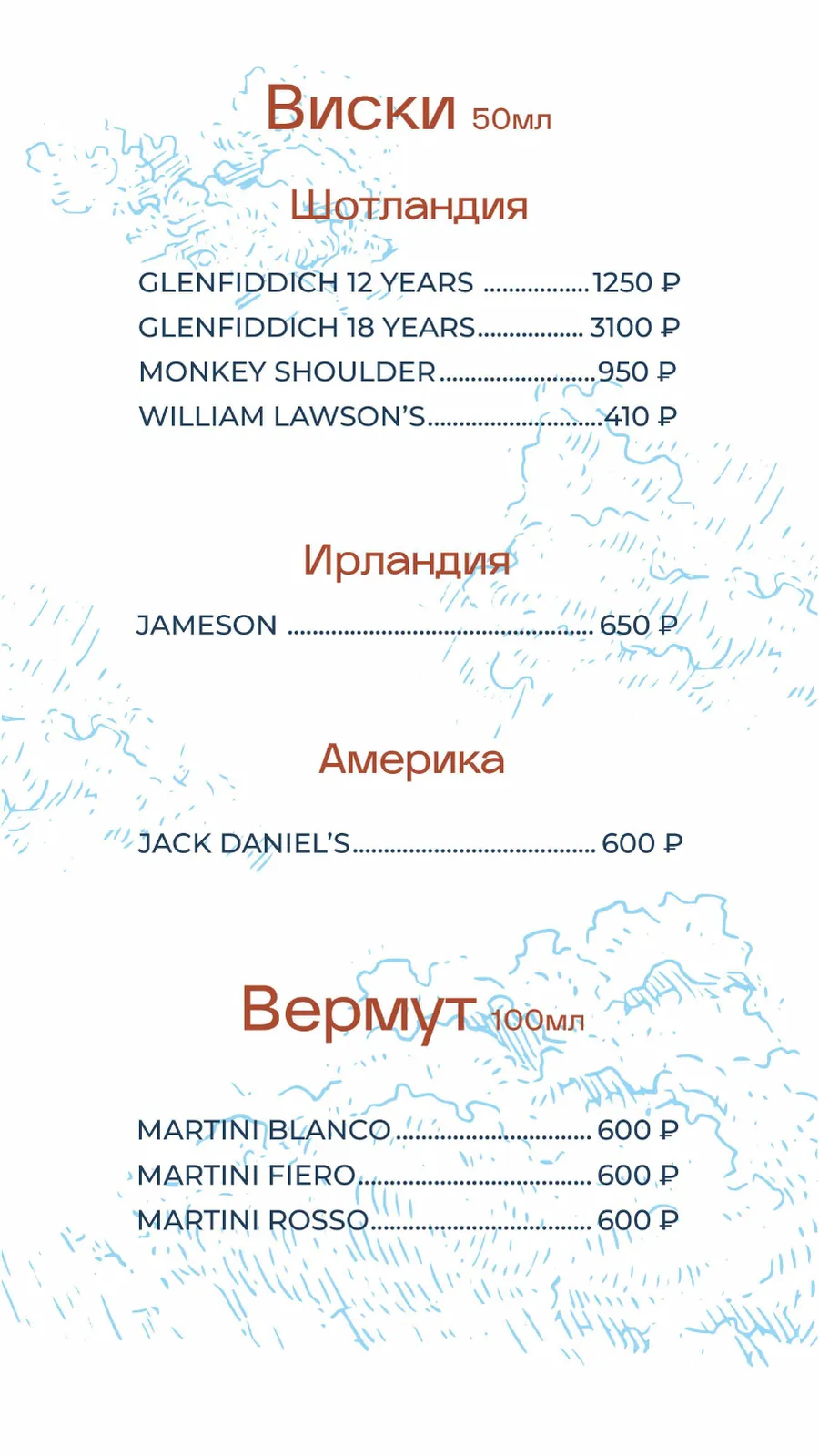 Меню кафе «Гости», страница 16