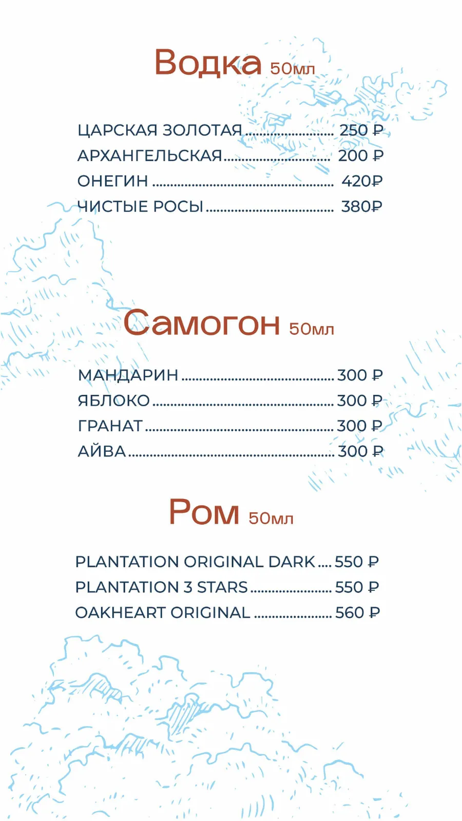 Меню кафе «Гости», страница 17
